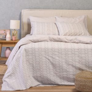 Melinen Home Σετ Σεντονια Μονα Paris Grey Ultra Line (170X270) 170Χ270