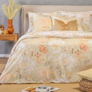 Melinen Home Σετ Σεντονια Υπερδιπλα Anabelle Beige Casual Line (235X270) 235Χ270
