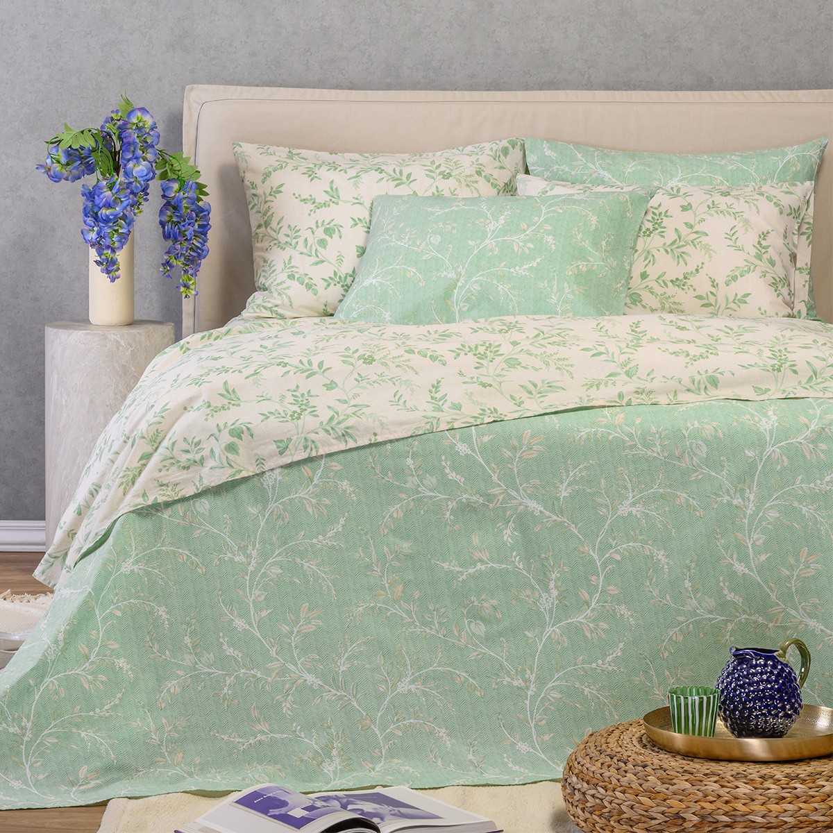 Melinen Home Σετ Σεντονια Υπερδιπλα Sienna Forest Casual Line (235X270) 235Χ270