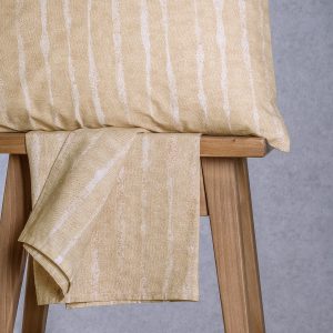 Melinen Home Σεντονι (Σετ 3 Τεμ.) 180Χ200+32 Kai Beige Casual Line Mini 50X70cm