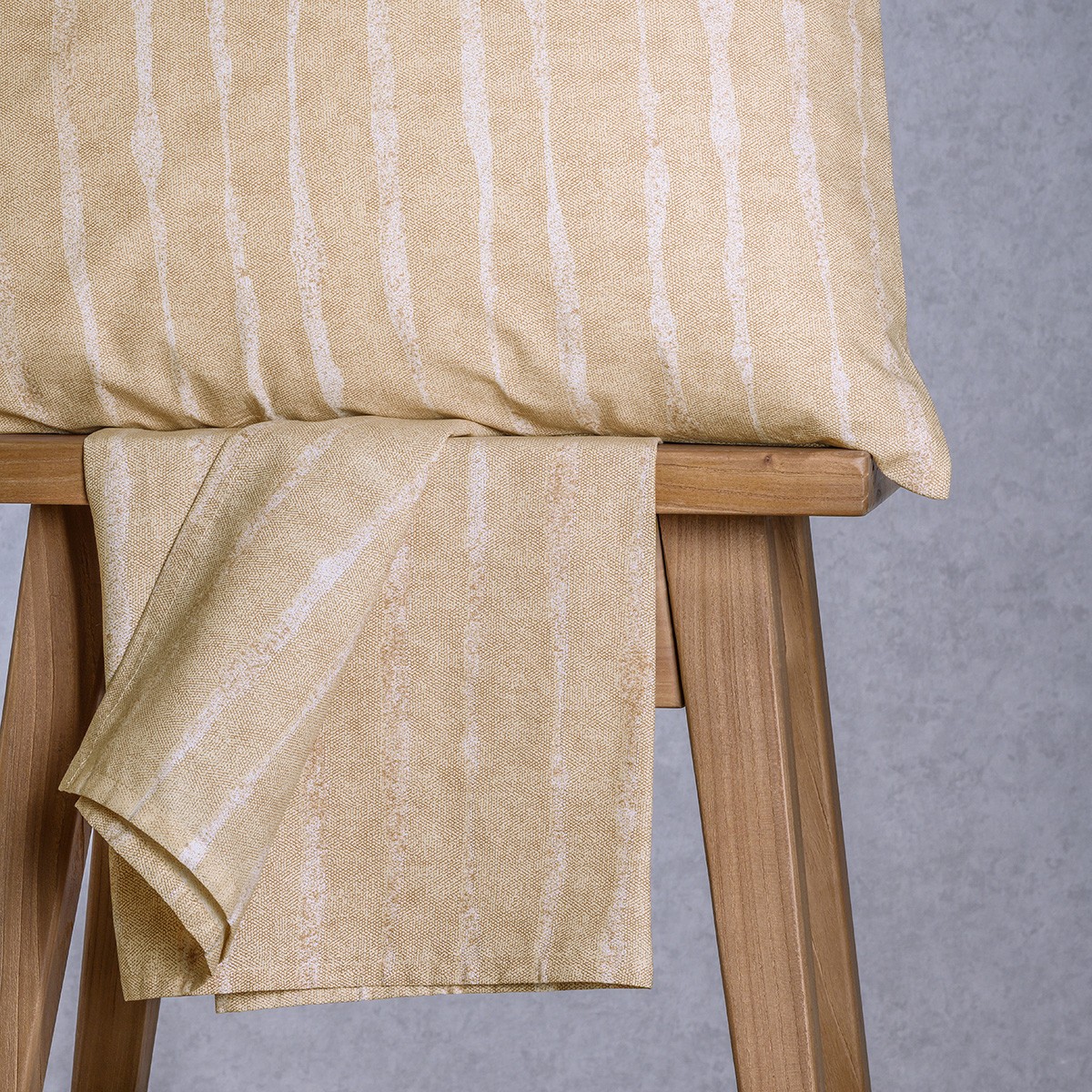 Melinen Home Σεντονι (Σετ 2 Τεμ.) 120Χ200+32 Kai Beige Casual Line Mini 50X70cm