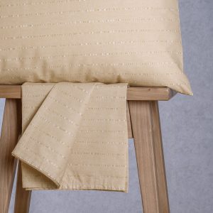 Melinen Home Σεντονι (Σετ 2 Τεμ.) 120Χ200+32 Paris Ochre Ultra Line Mini 50X70cm