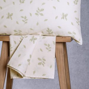 Melinen Home Σεντονι (Σετ 3 Τεμ.) 180Χ200+32 Rea Aqua Casual Line Mini 50X70cm