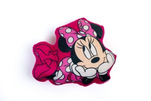 DIMcol Mini Μαξιλάρι 3D AOP Disney Home Minnie 692 20 cm Fuchsia 100% Velboa