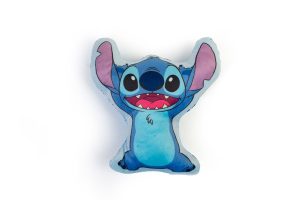DIMcol Mini Μαξιλάρι 3D AOP Disney Home Stitch 682 20 cm Sky Blue 100% Velboa