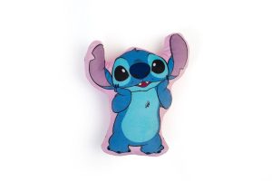 DIMcol Mini Μαξιλάρι 3D AOP Disney Home Stitch 690 20 cm Pink 100% Velboa