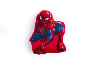 DIMcol Mini Μαξιλάρι 3D AOP Marvel Spider-Man 693 20 cm Red 100% Velboa