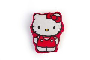 DIMcol Mini Μαξιλάρι 3D AOP Sanrio Hello Kitty 691 20 cm Red 100% Velboa