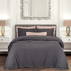 Greenwich Polo Club Σετ Σεντόνια Essential 2374 250x270, 50x70+2 King Size Dark Grey