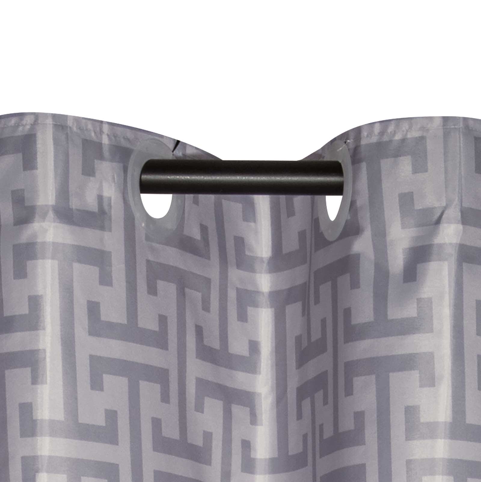 Greenwich Polo Club Κουρτινα Μπανιου 200Χ180 Essential 3120 Grey Grey - Image 6