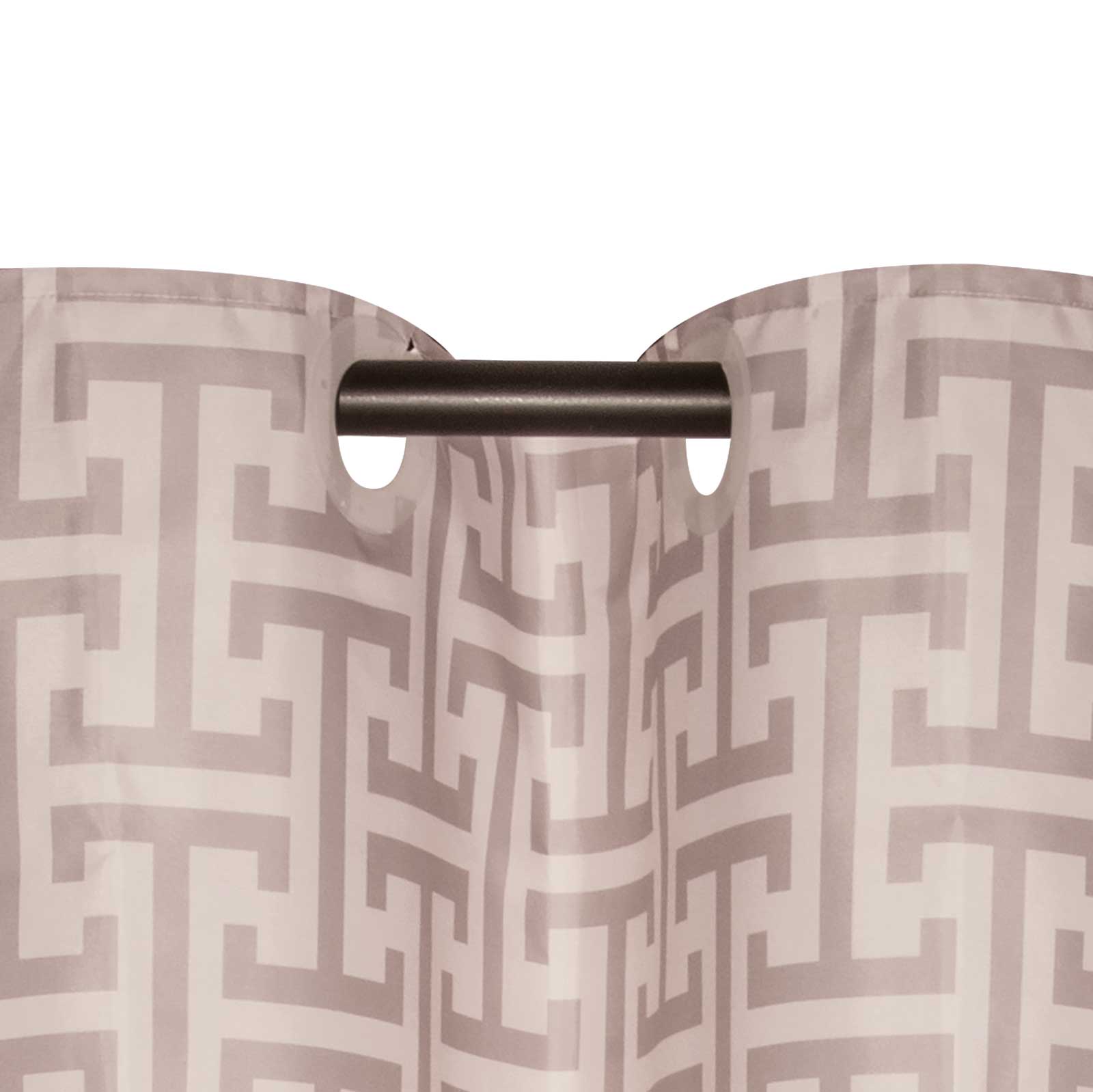 Greenwich Polo Club Κουρτινα Μπανιου 200Χ180 Essential 3122 Taupe Taupe - Image 6