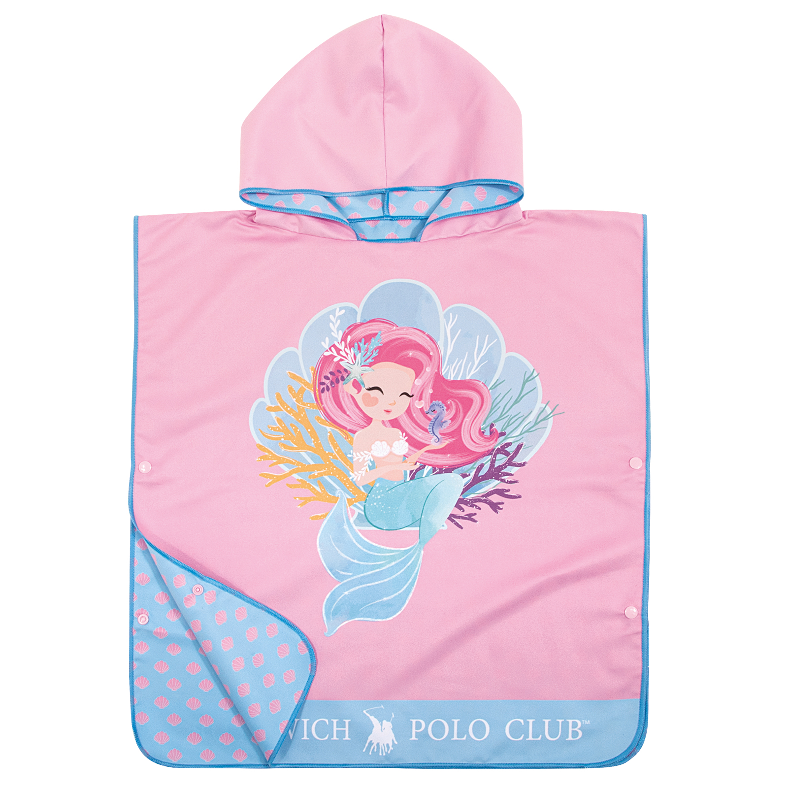 Greenwich Polo Club Junior Ποντσο Θαλασσησ 50Χ115 4041 Pink Pink - Image 4