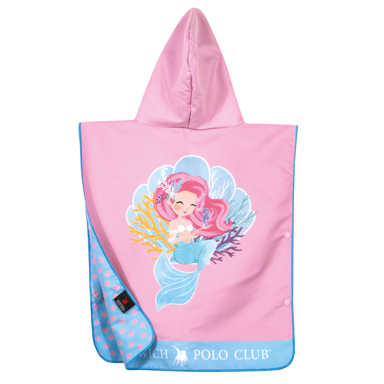 Greenwich Polo Club Junior Ποντσο Θαλασσησ 50Χ115 4041 Pink Pink - Image 5