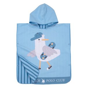 Greenwich Polo Club Junior Ποντσο Θαλασσης 50Χ115 4177 Blue Blue