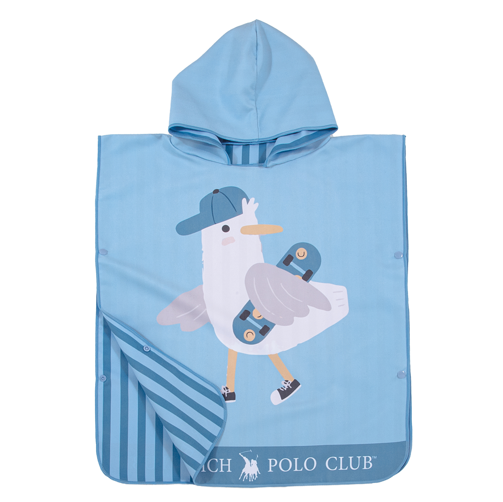 Greenwich Polo Club Junior Ποντσο Θαλασσης 50Χ115 4177 Blue Blue