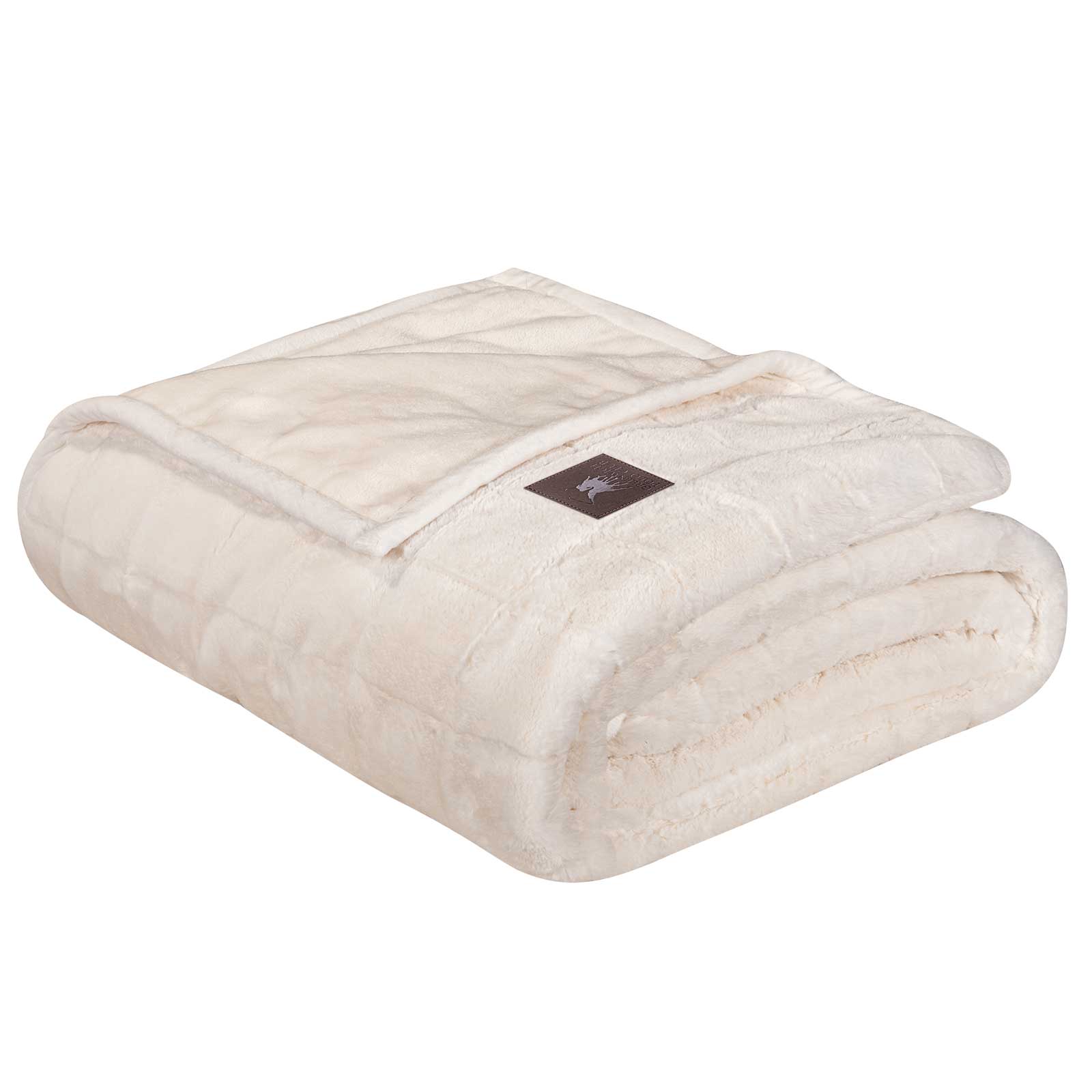 Greenwich Polo Club Κουβερτα Faux Fur Υπερδιπλη Premium 3451 Ivory - Image 6
