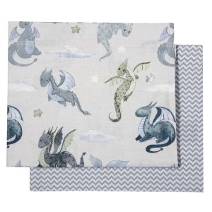 Greenwich Polo Club Σετ Σεντονια Λικνου 70x120 Essential 8863 Beige - Blue