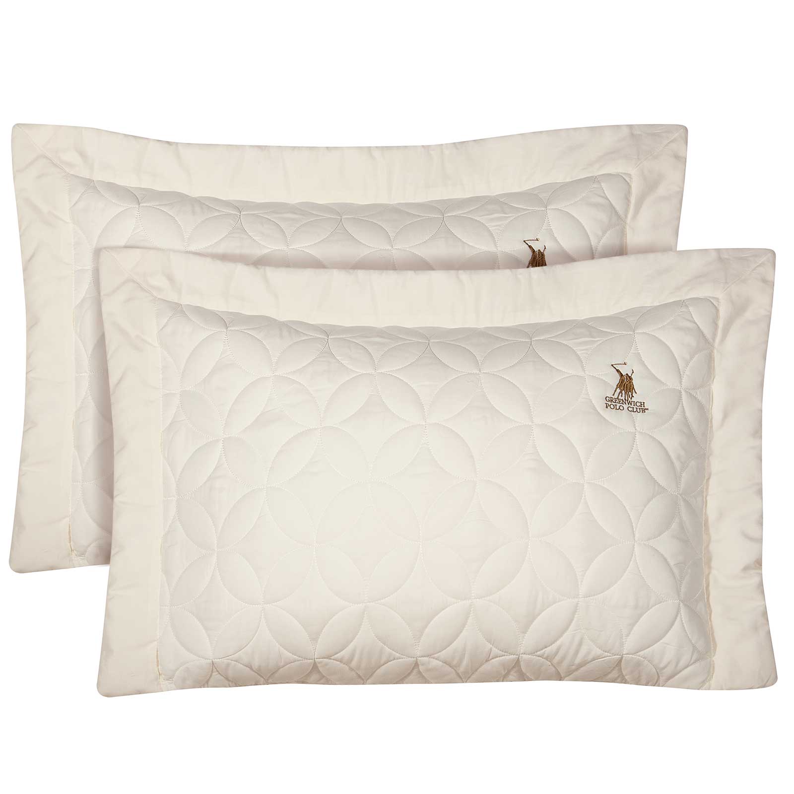 Greenwich Polo Club Ζεύγος Μαξιλαροθήκες Classic 50x70+8 2358 Ecru - Image 3