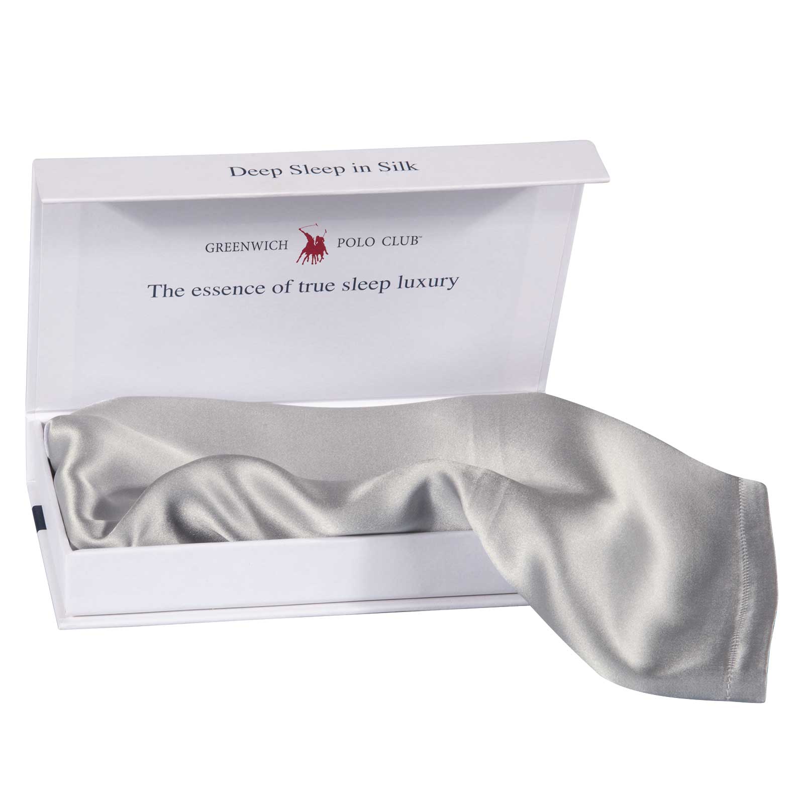 Greenwich Polo Club Μαξιλαροθήκη Silk Essential 2382 50x70 SILVER - Image 2