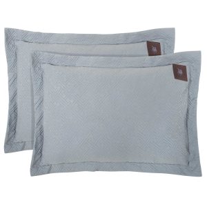 Greenwich Polo Club Ζευγος Μαξιλαροθηκες 50x70 Essential 4450 Grey