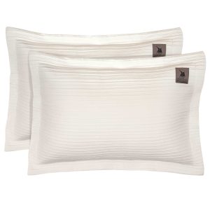Greenwich Polo Club Ζευγος Μαξιλαροθηκες Essential 4453 White White