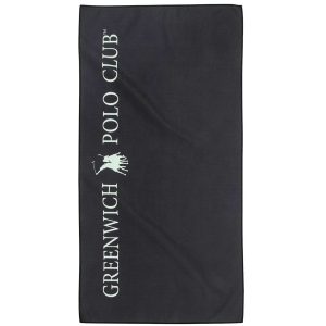 Greenwich Polo Club Πετσετα Γυμναστηριου 45Χ90 4183 Black/Grey Black/Grey