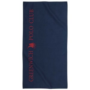 Greenwich Polo Club Πετσετα Γυμναστηριου 45Χ90 4185 Blue/Red Blue/Red