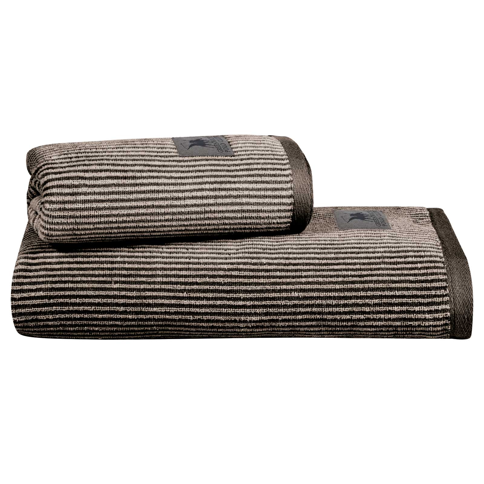 Greenwich Polo Club Πετσετα Προσωπου 50X90 Loft 4141 Dark Grey - Nude Dark Grey - Nude
