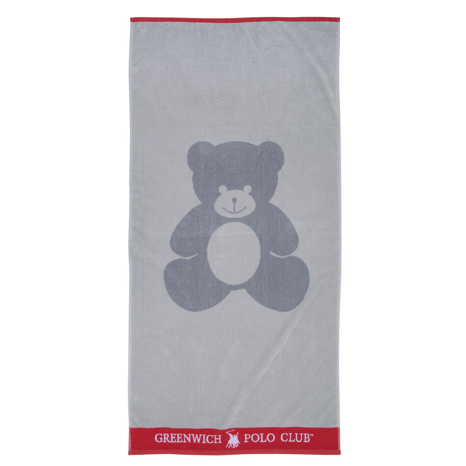 Greenwich Polo Club Πετσέτα Θαλάσσης 70x140 3895 Grey - Image 3