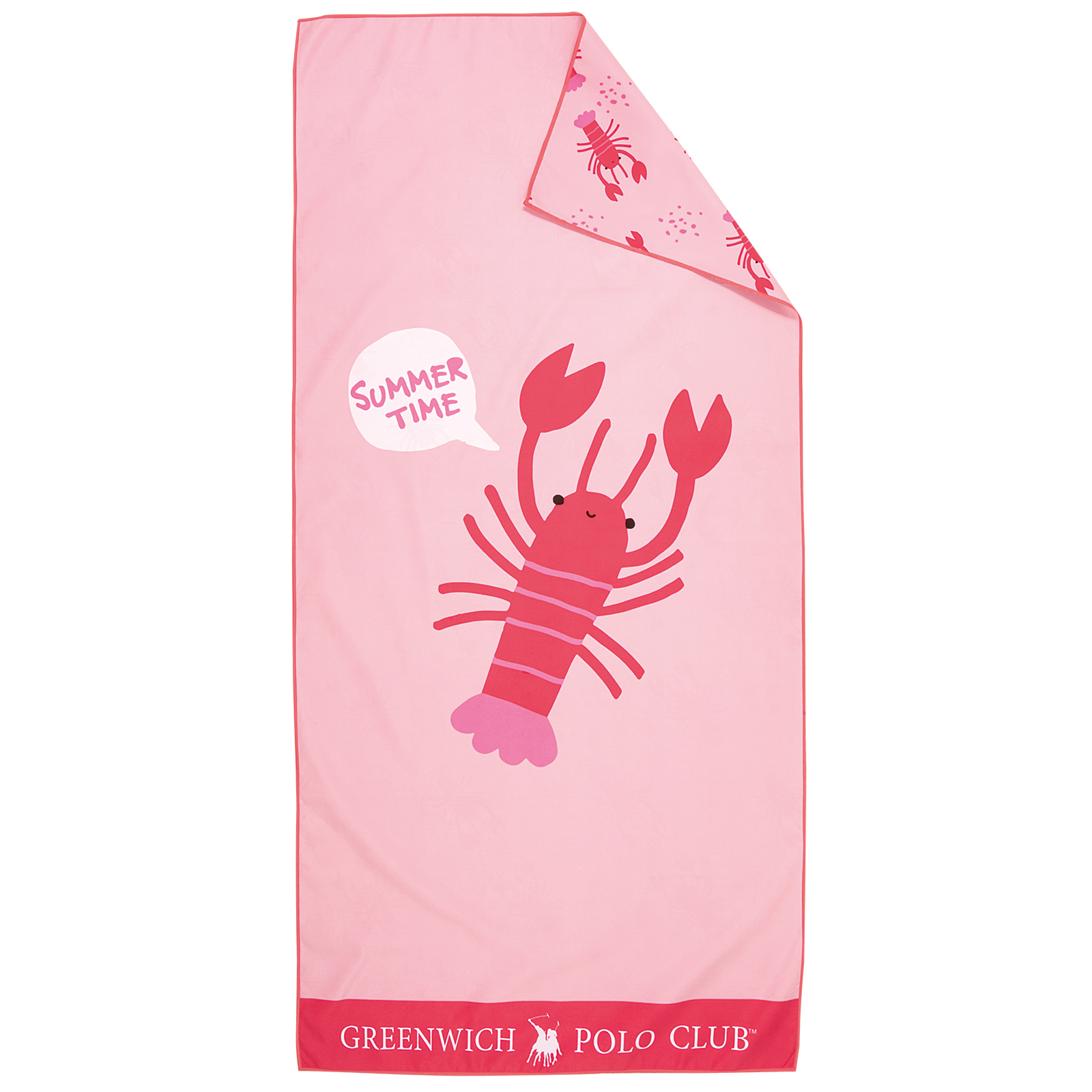 Greenwich Polo Club Junior Πετσετα Θαλασσησ 70Χ140 4040 Pink Pink - Image 4