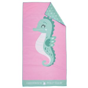 Greenwich Polo Club Junior Πετσετα Θαλασσης 70Χ140 4176 Pink - Μιντ Pink - Μιντ