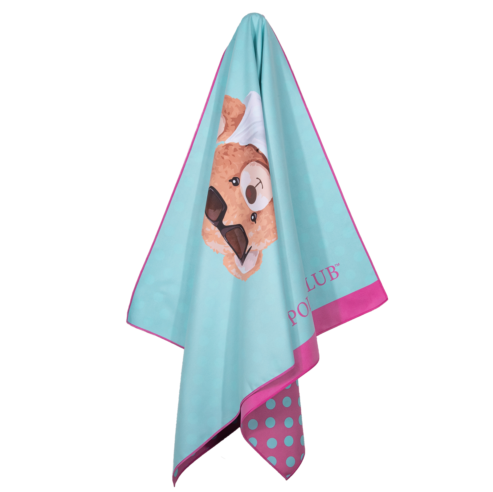 Greenwich Polo Club Junior Πετσετα Θαλασσης 70Χ140 5223 Fuschia - Mint Fuschia - Mint - Image 2