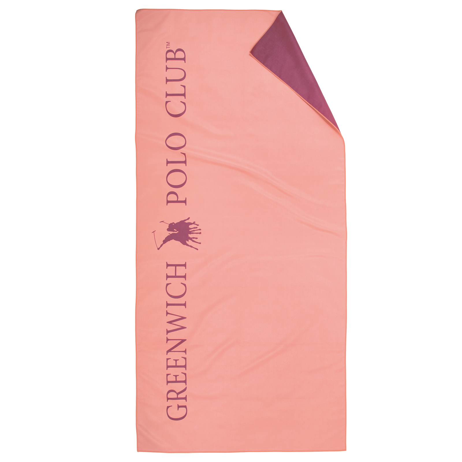 Greenwich Polo Club Πετσετα Θαλασσης 80Χ170 Essential 5211 Coral - Fuschia Coral - Fuschia
