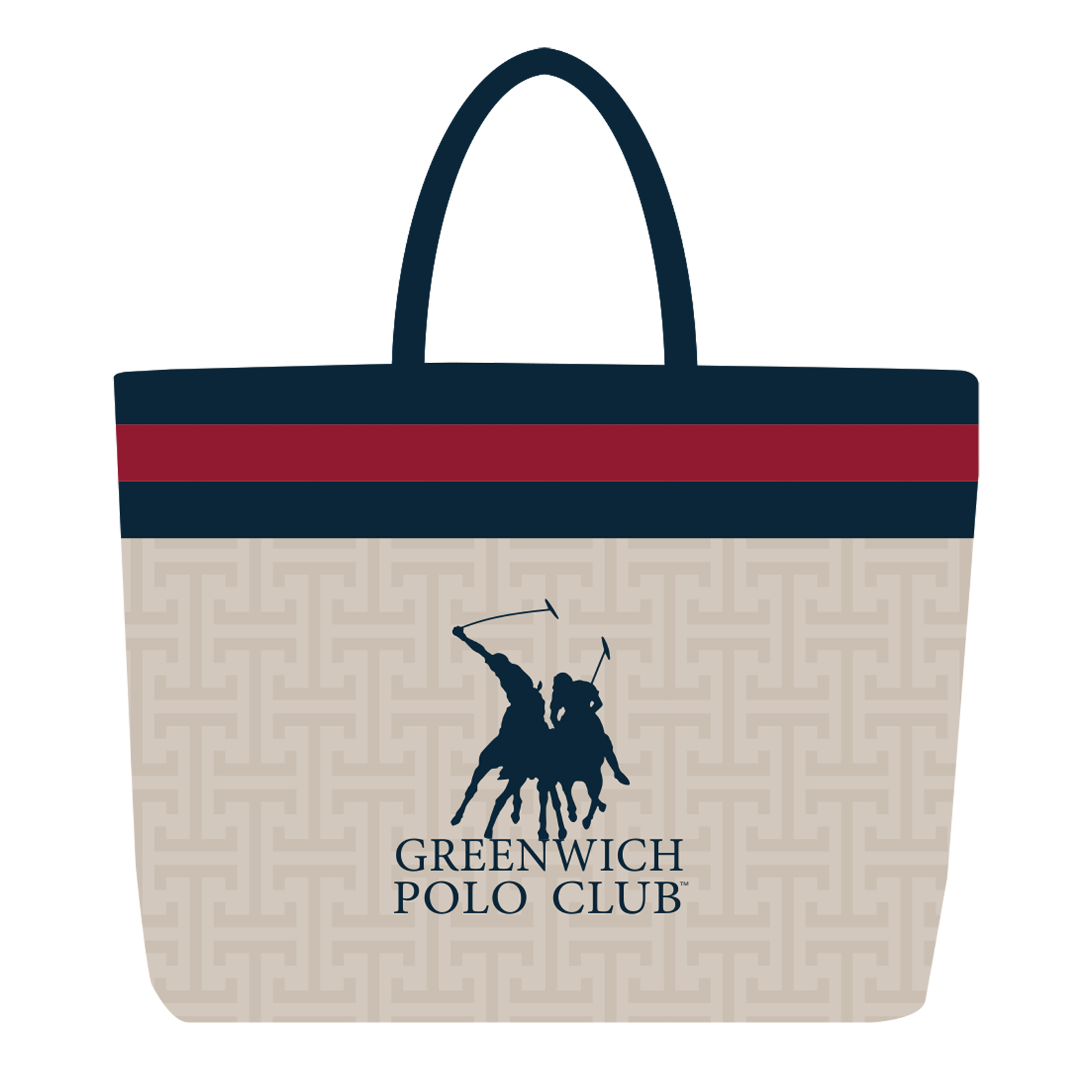 Greenwich Polo Club Τσαντα Θαλασσης 55x40 Essential 5226 Blue - Taupe