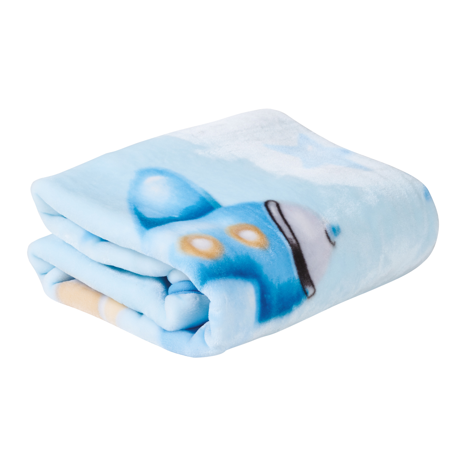 Das Baby Κουβερτα Velour 110X140 Relax 4918 Blue Blue - Image 4