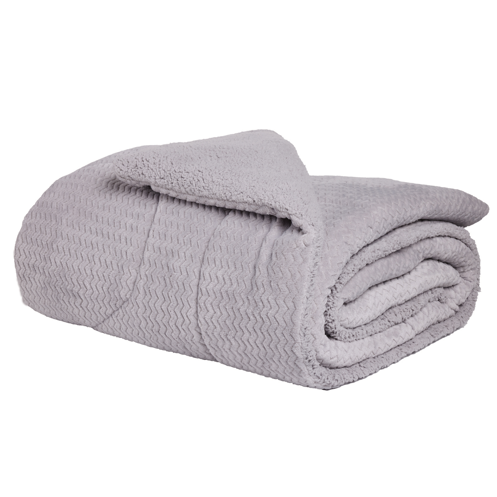 Das Home Κουβερτοπαπλωμα Sherpa Μονο 1368 Grey - Image 6