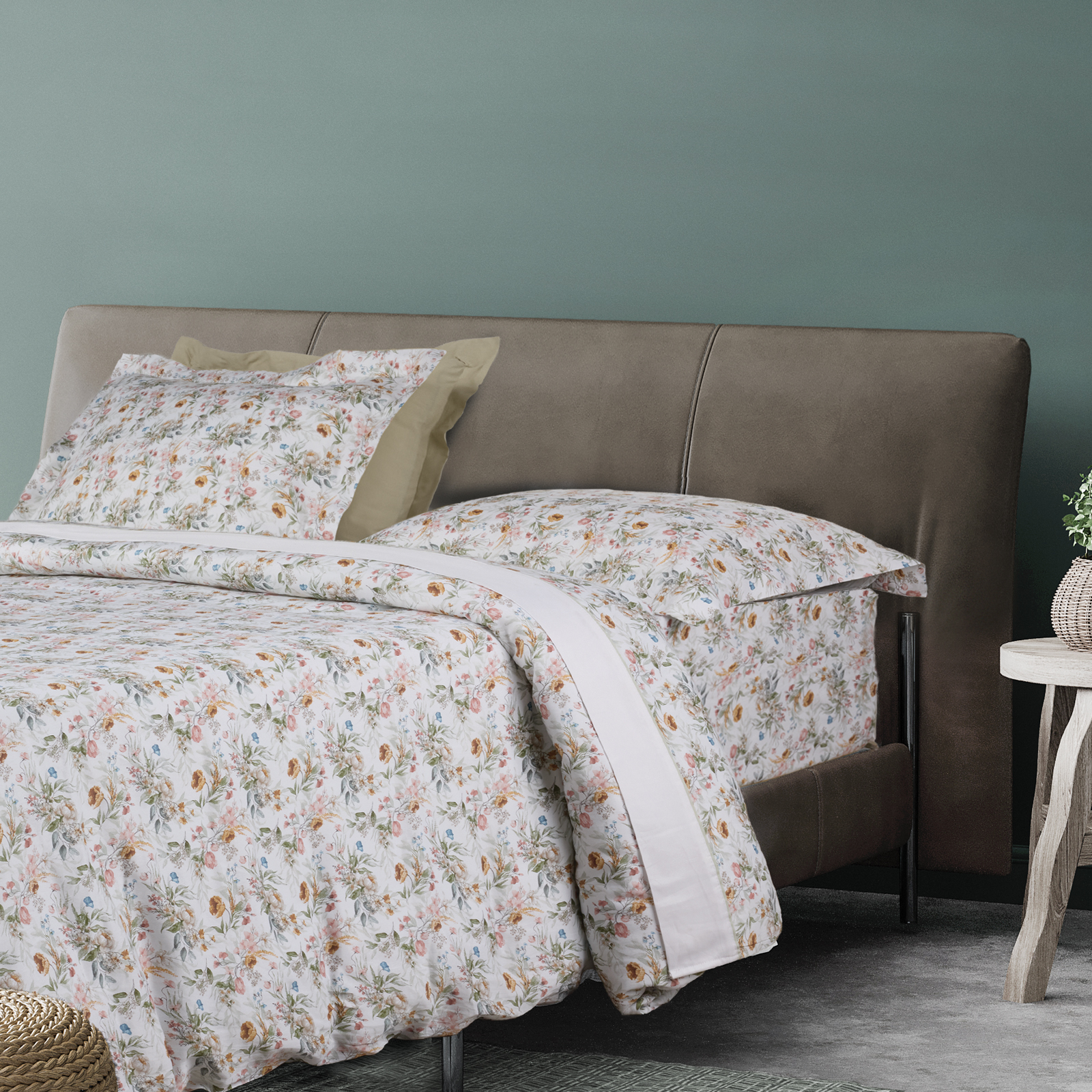 Das Home Σεντόνια Σετ King Prestige 260x280 1722 Olive