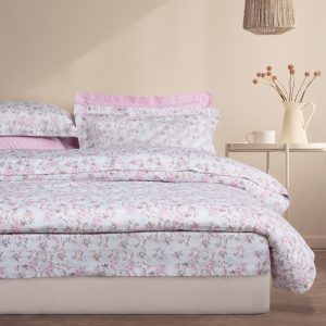 Das Home Σεντονια Σετ King Executive 1724 Grey - Pink Grey - Pink