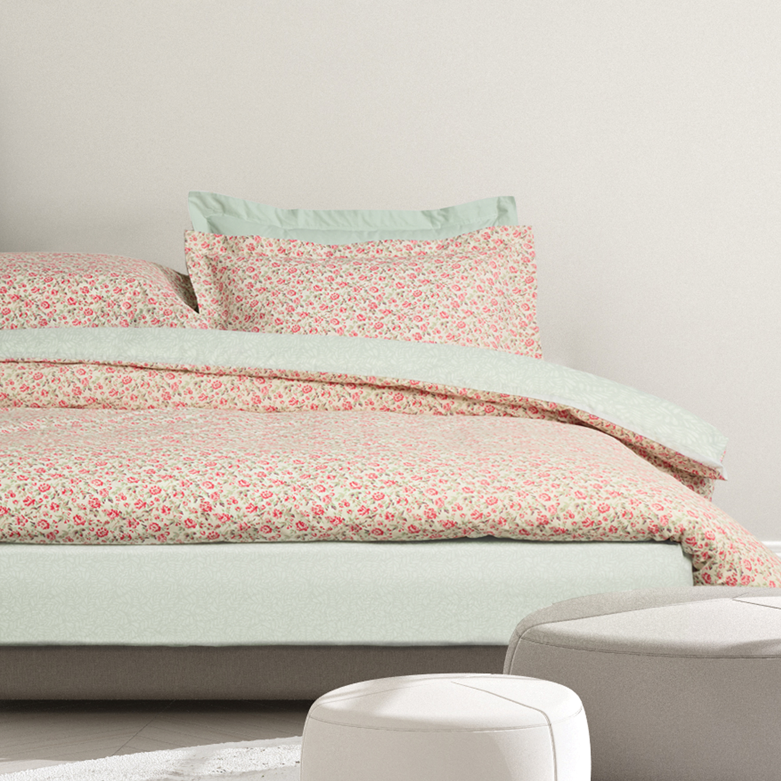 Das Home Σετ Σεντονια Μονα Με Λαστιχο Casual 5439 Multicolor Multicolor