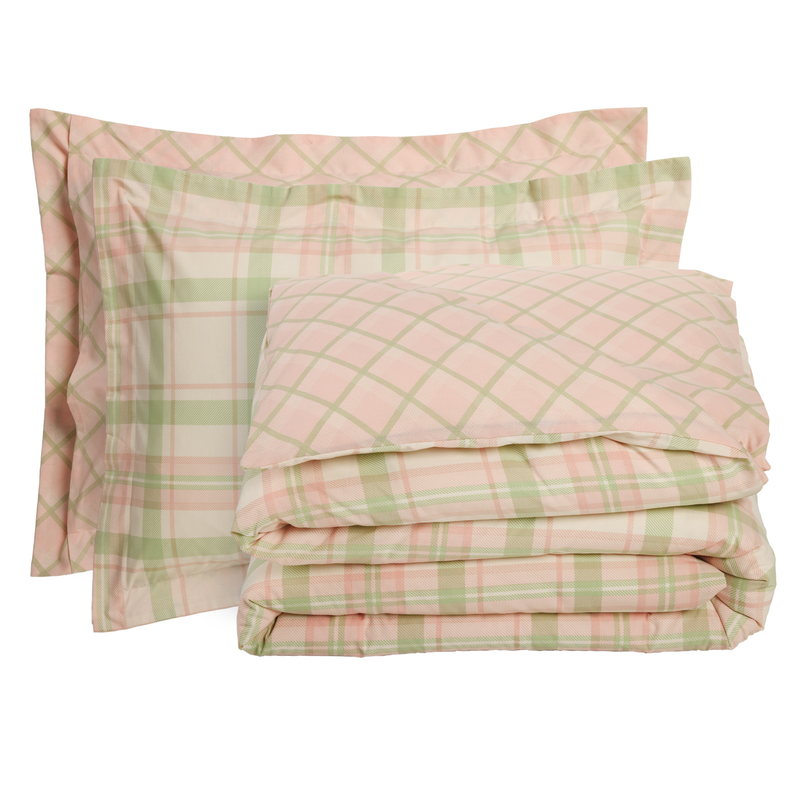 Das Home Σετ Σεντονια Υπερδιπλα Με Λαστιχο Casual 5443 Mint - Pink Mint - Pink - Image 3