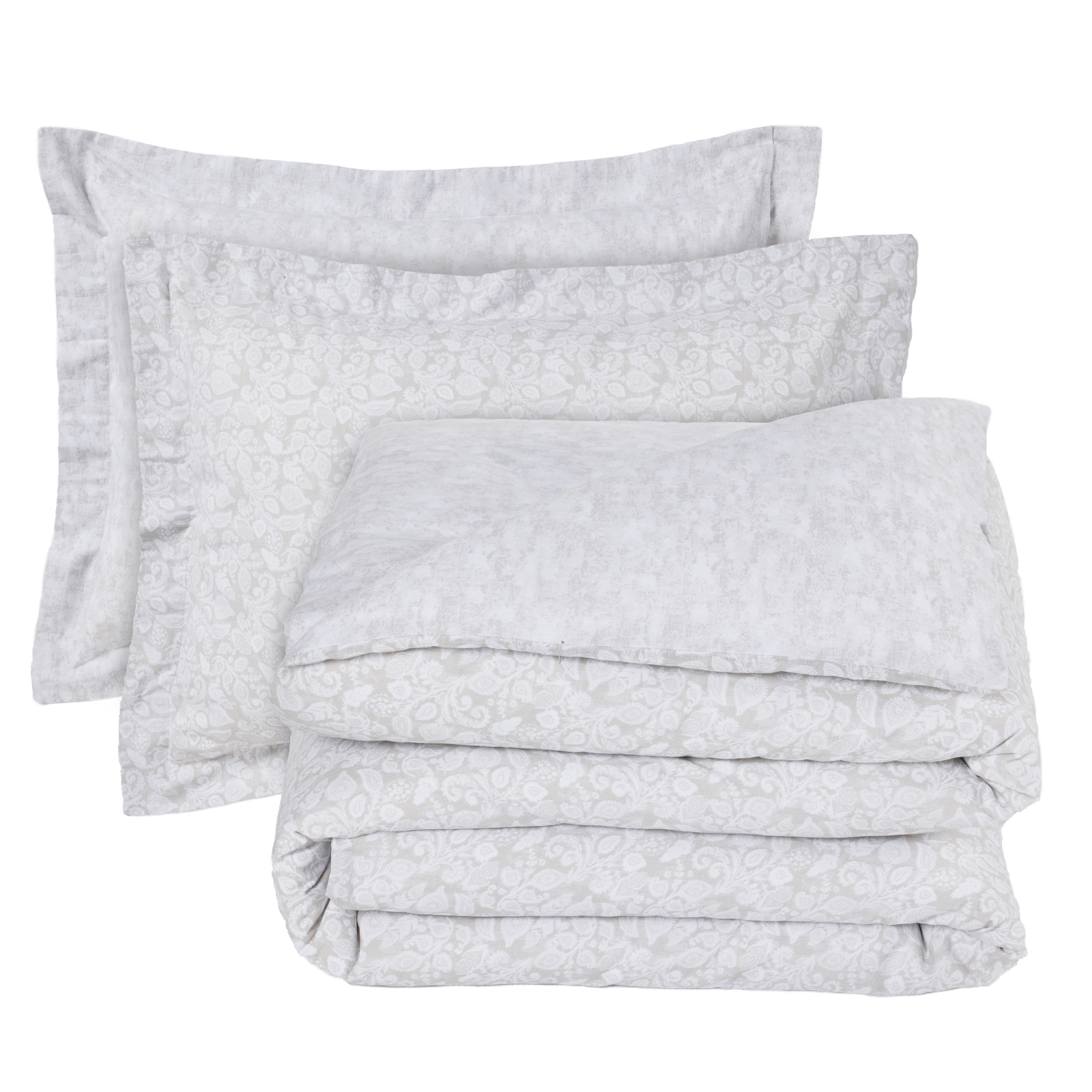 Das Home Σετ Σεντονια Μονα Happy 9678 Taupe - White Taupe - White - Image 6