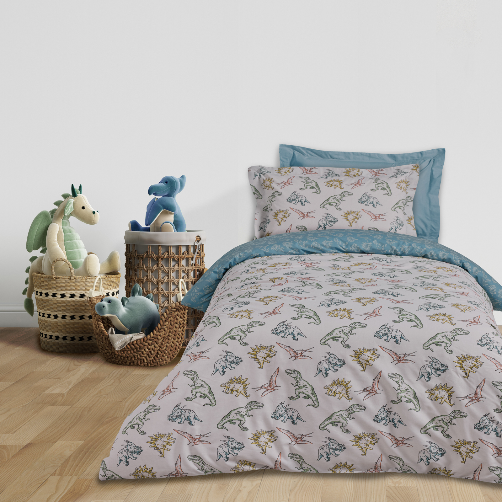 Das Kids Σετ Σεντονια Μονα 4930 Blue - Grey Blue - Grey - Image 4