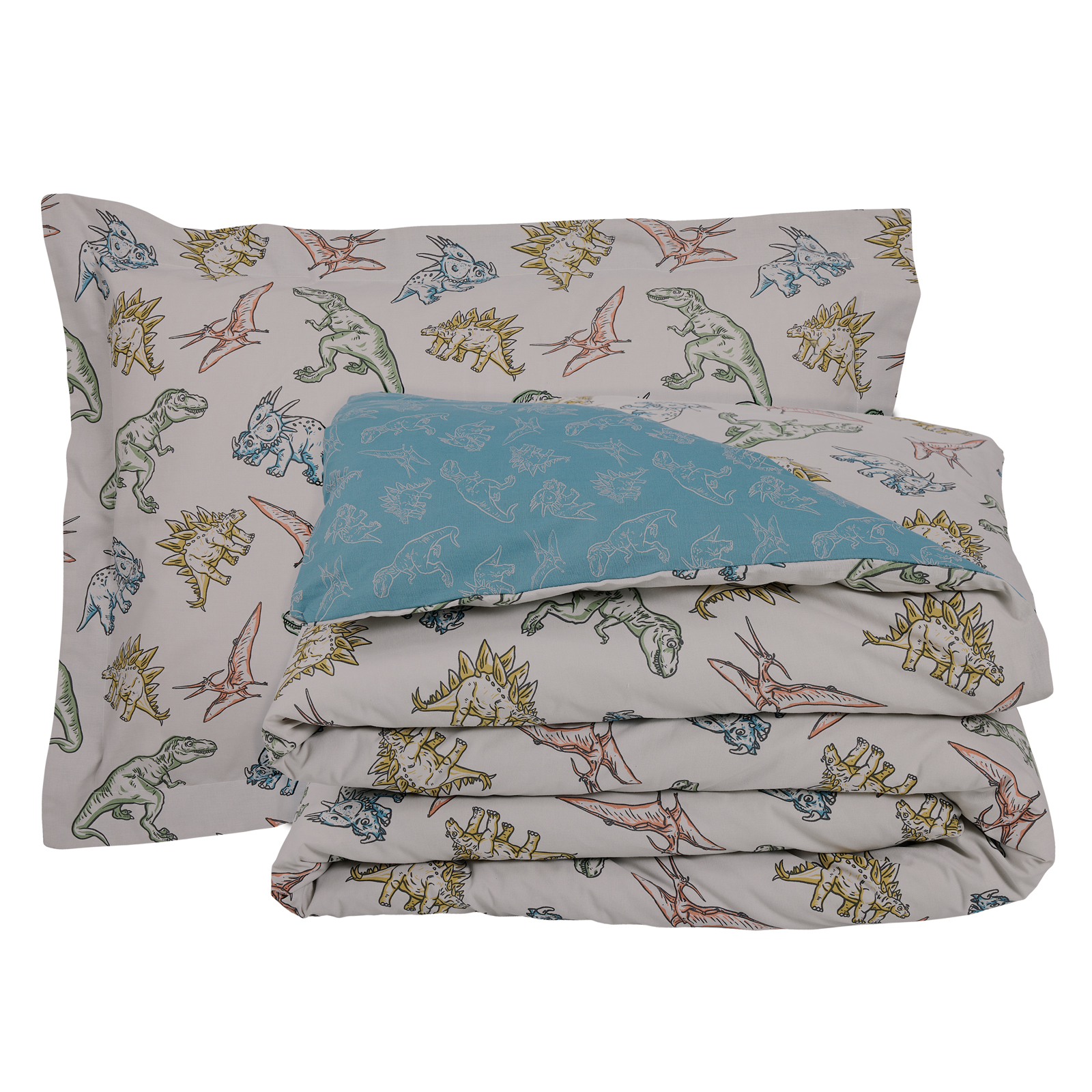 Das Kids Σετ Σεντονια Μονα 4930 Blue - Grey Blue - Grey - Image 6