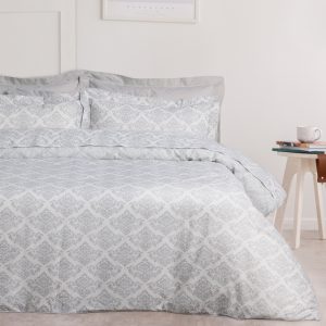 Das Home Σετ Σεντονια Υπερδιπλα Daily 3182 Ecru - Grey Ecru - Grey