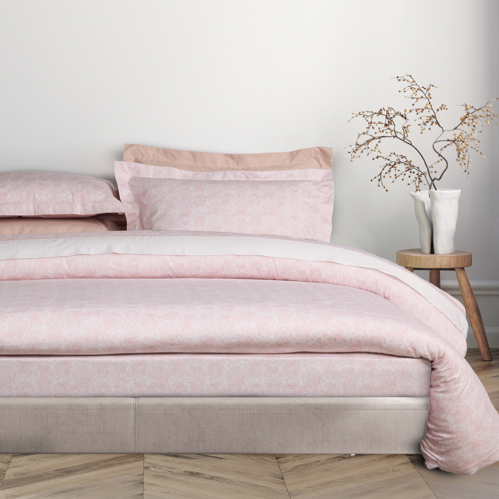 Das Home Σεντονια Σετ Υπερδιπλα Prestige 1721 Ecru - Nude Ecru - Nude