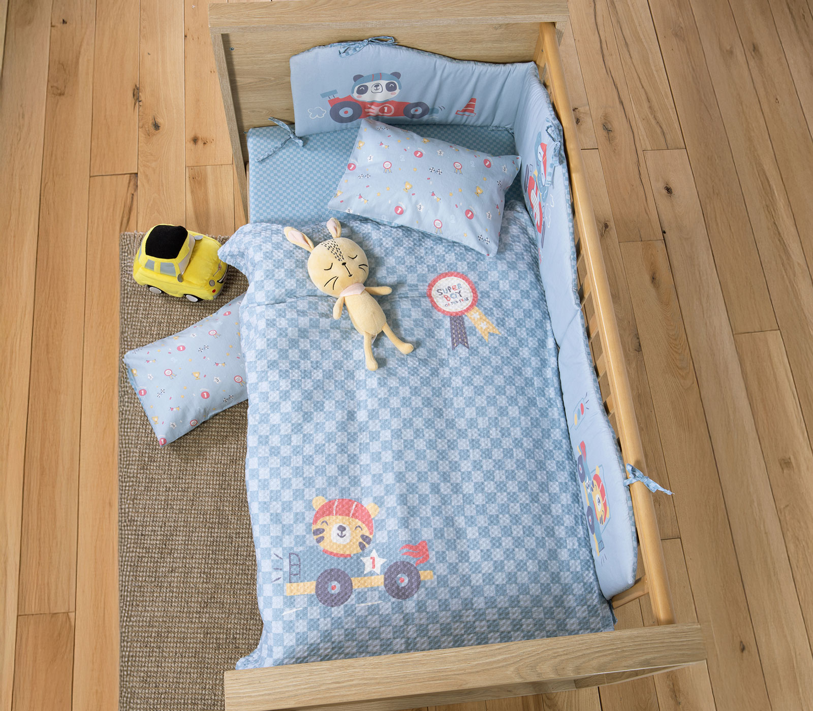ΒΡΕΦΙΚΗ ΚΟΥΒΕΡΤΑ ΠΙΚΕ ΚΟΥΝΙΑΣ SUPER BOY 110X150 NEF-NEF HOMEWARE