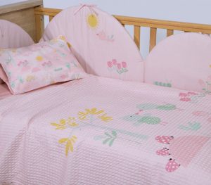 ΒΡΕΦΙΚΗ ΚΟΥΒΕΡΤΑ ΠΙΚΕ ΚΟΥΝΙΑΣ SPRING HAPPINESS 110X150 NEF-NEF HOMEWARE