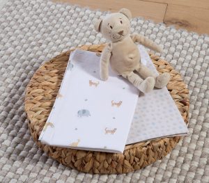 ΒΡΕΦΙΚΑ ΣΕΤ ΣΕΝΤΟΝΙΑ ΛΙΚΝΟΥ 2ΤΜΧ JUNGLE IN MOTION  NEF-NEF HOMEWARE