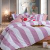 Nef-Nef Homeware Σετ Σεντόνια Μονά Casual Vertia Με Λάστιχο 170x270 Mauve