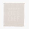 Nef-Nef Homeware Ποτηρόπανο Cute Chef 50x50 Ecru